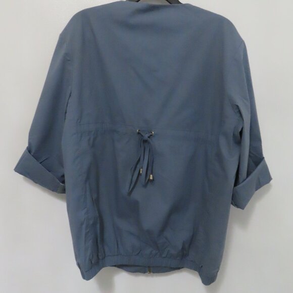 Bella Lois Blue Zip Shirt in Excellent Condition - Picture 3 of 3